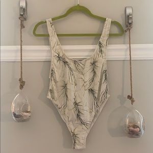 Free People Tropical Body Suit